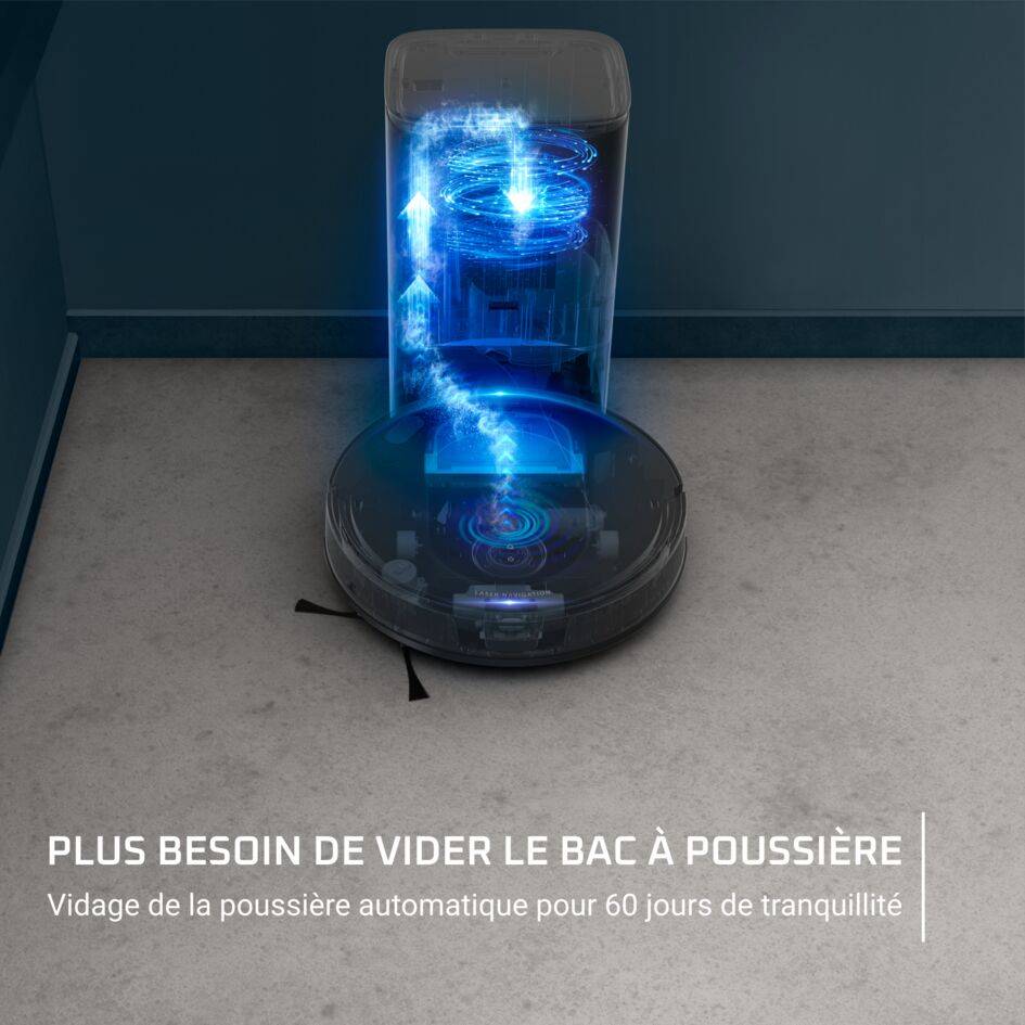 X-PLORER Serie 65+, Aspirateur robot, Navigation méthodique