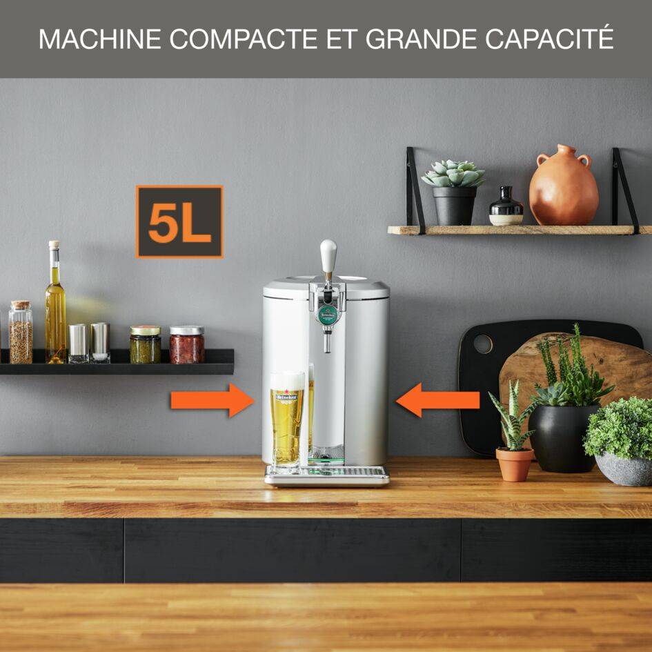 BEERTENDER COMPACT SILVER