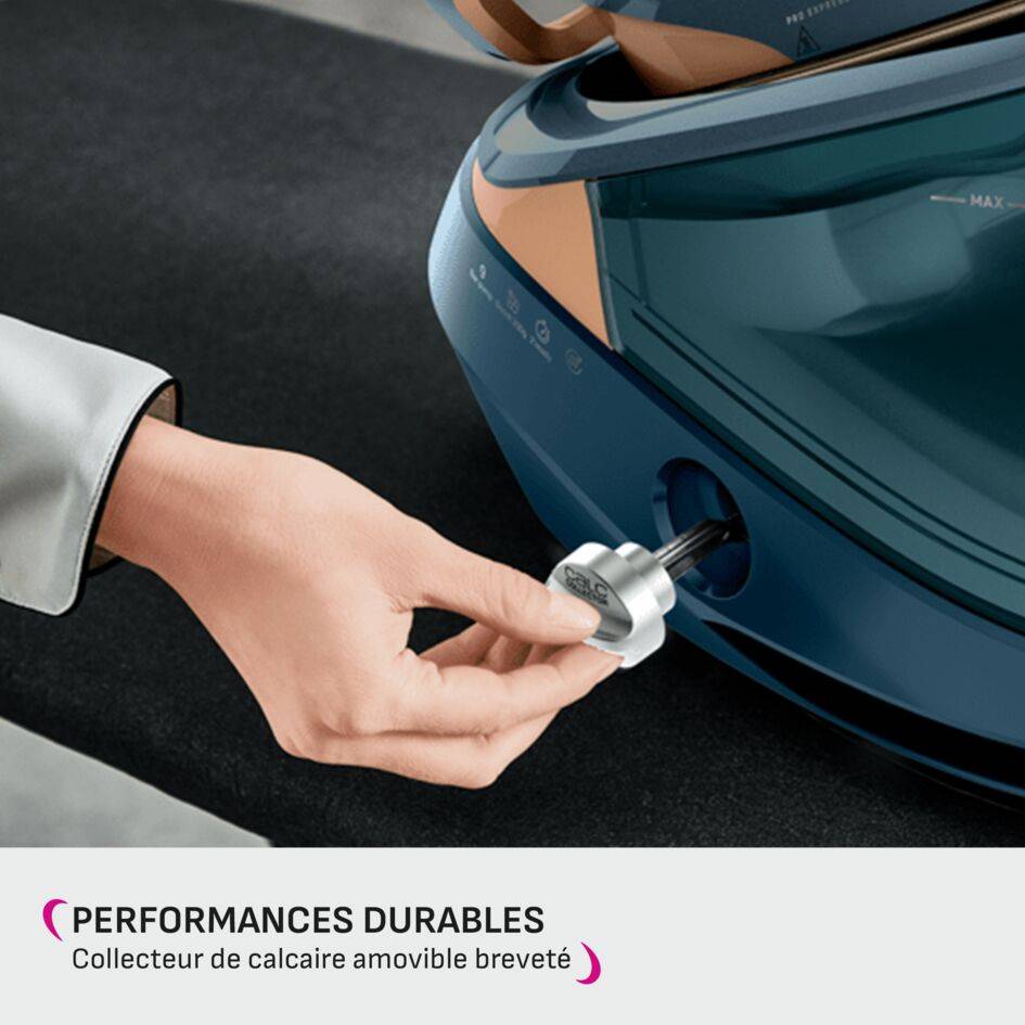 Pro Express Vision Max, Centrale vapeur Haute Pression, 9 bars, 215&nbsp;g/min, Calor