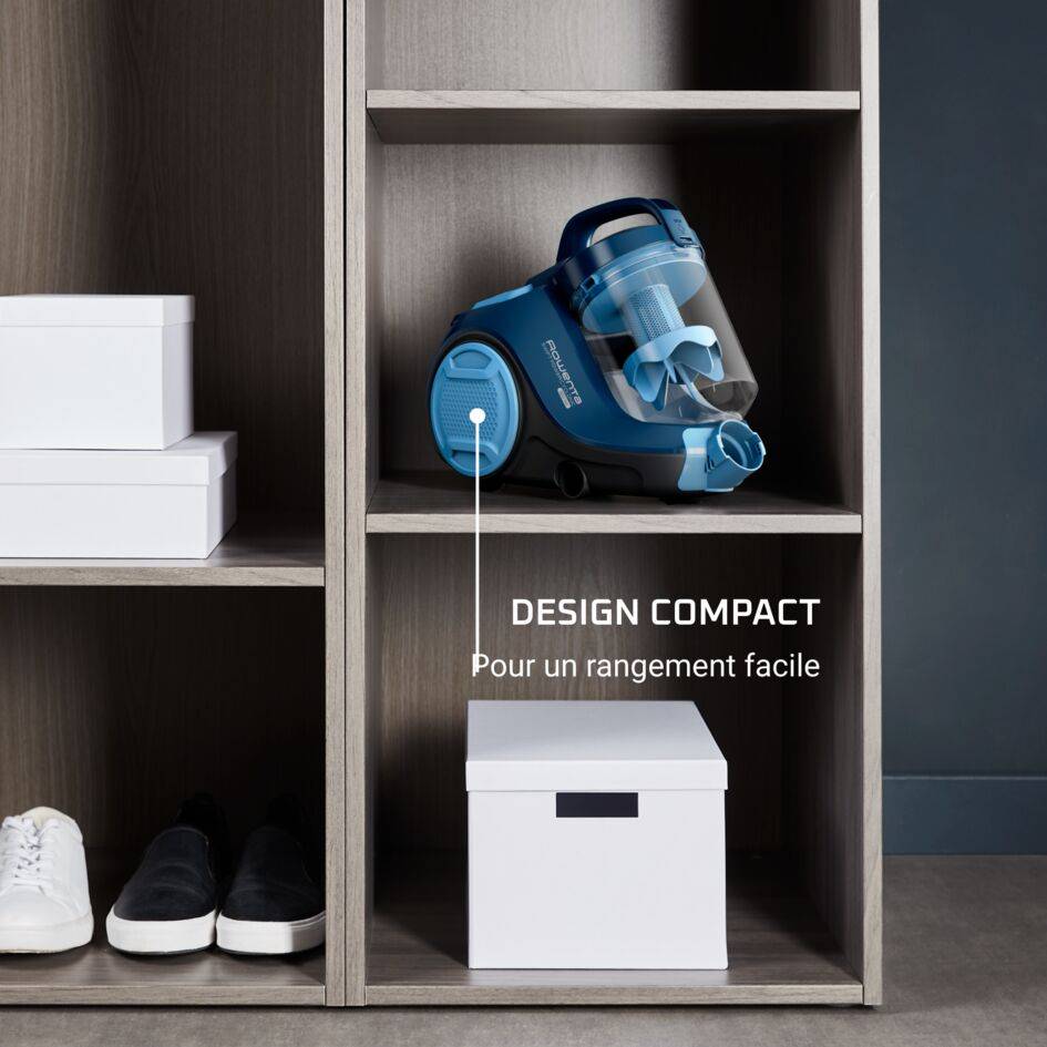 Swift Power Cyclonic Aspirateur sans sac, 900W, compact, haute filtration