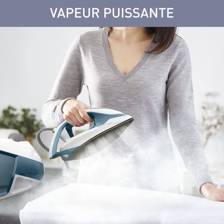 Express Power, 6,2 bars, Débit vapeur 120 g/min, Fonction pressing 430g/min - RECONDITIONNÉ