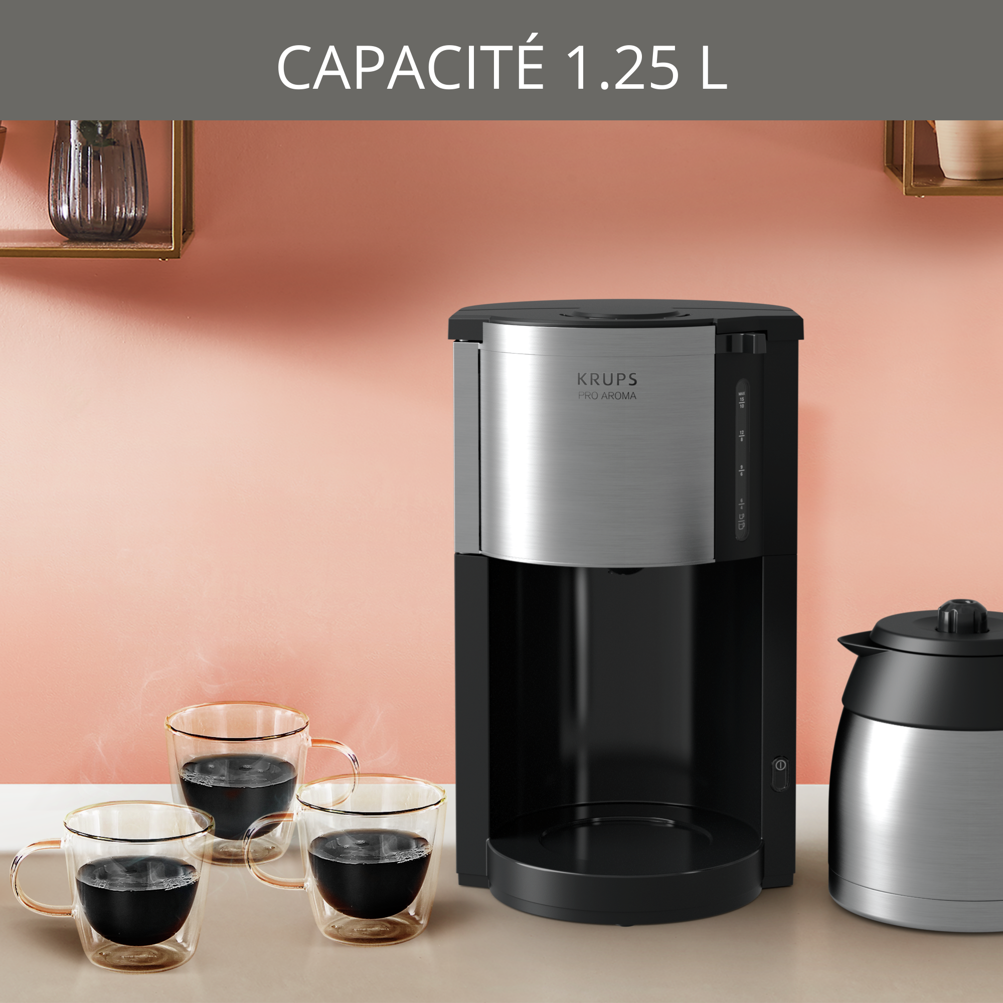 PRO AROMA ISOTHERME NOIR INOX