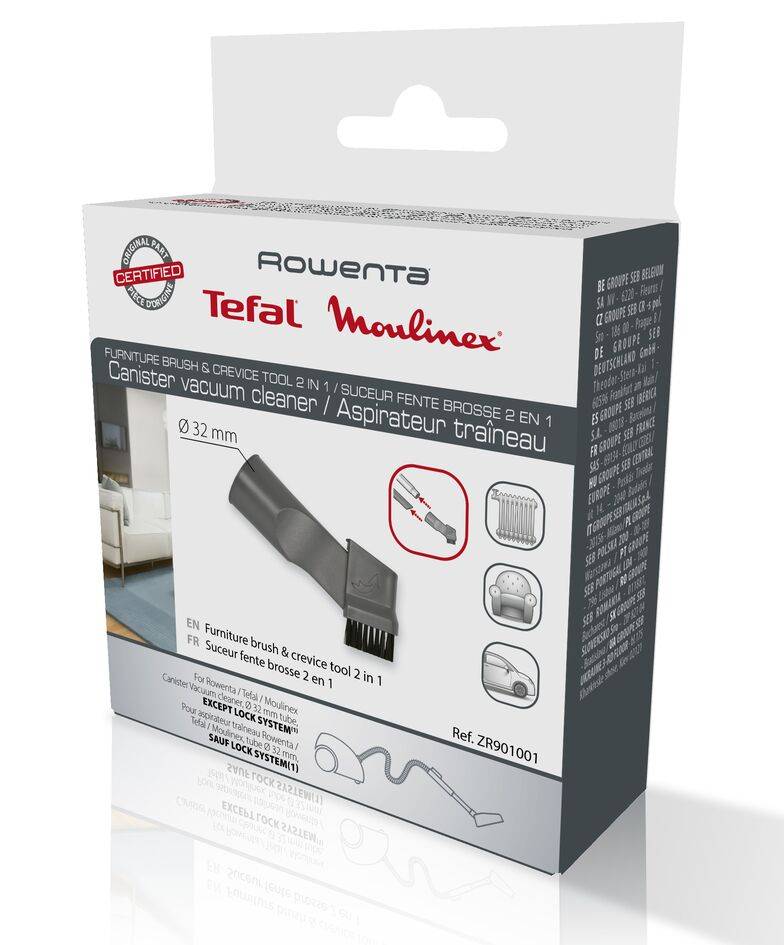 Suceur fente et brosse 2 en 1 ZR901001