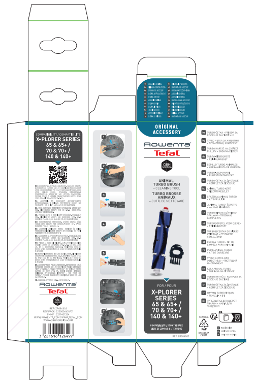 Electro-brosse pour animaux ZR084002