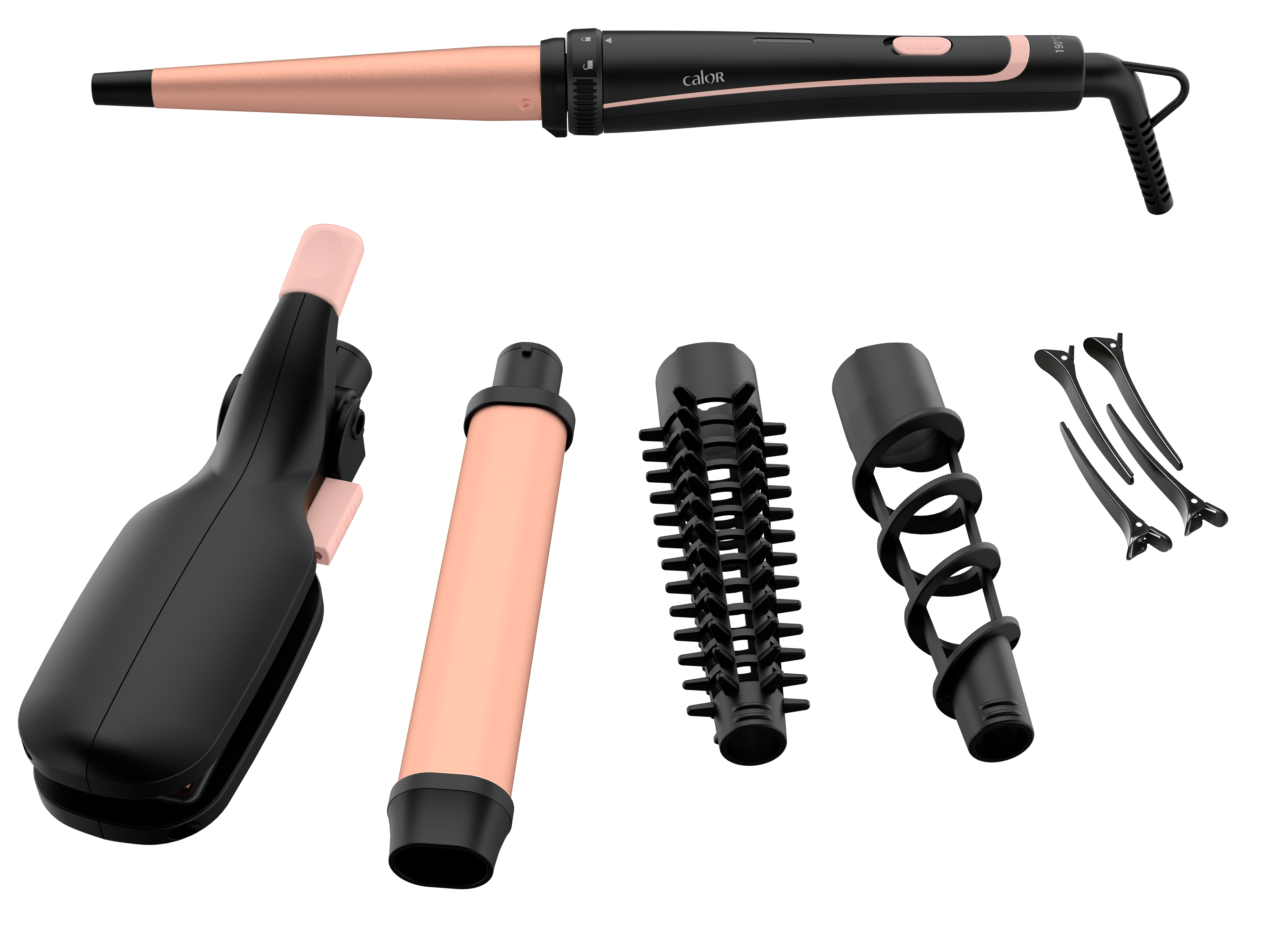 Infinite Looks, Multistyler, 14-en-1, Performant, Revêtement Céramique, Calor