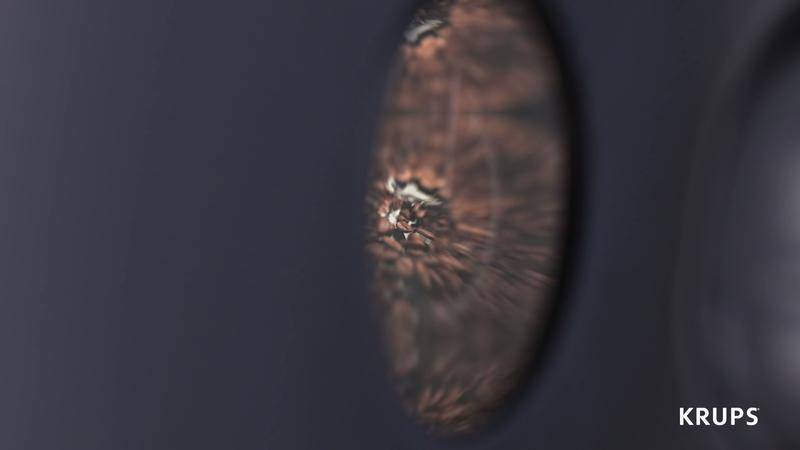 Arabica, Krups, Machine à café à grains, Ecran LCD, Buse vapeur pour cappuccino