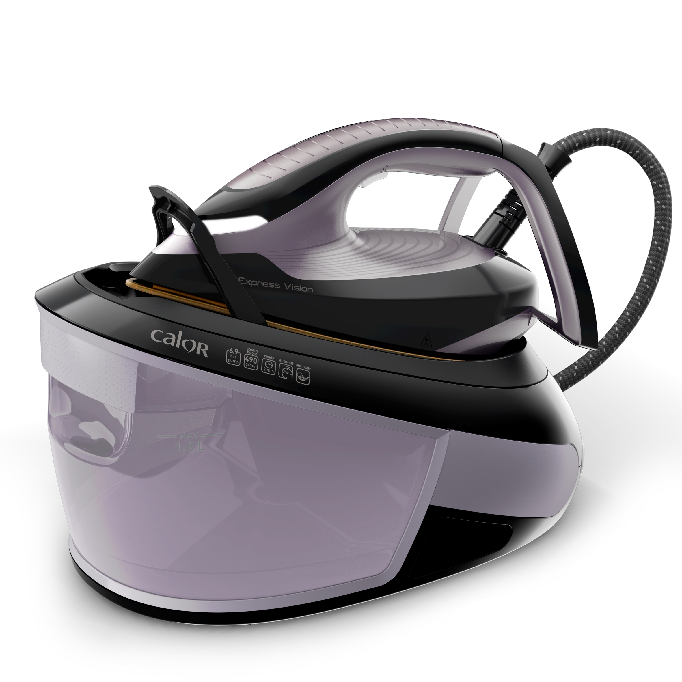 Express Vision 6,9 bars Mauve et Noire