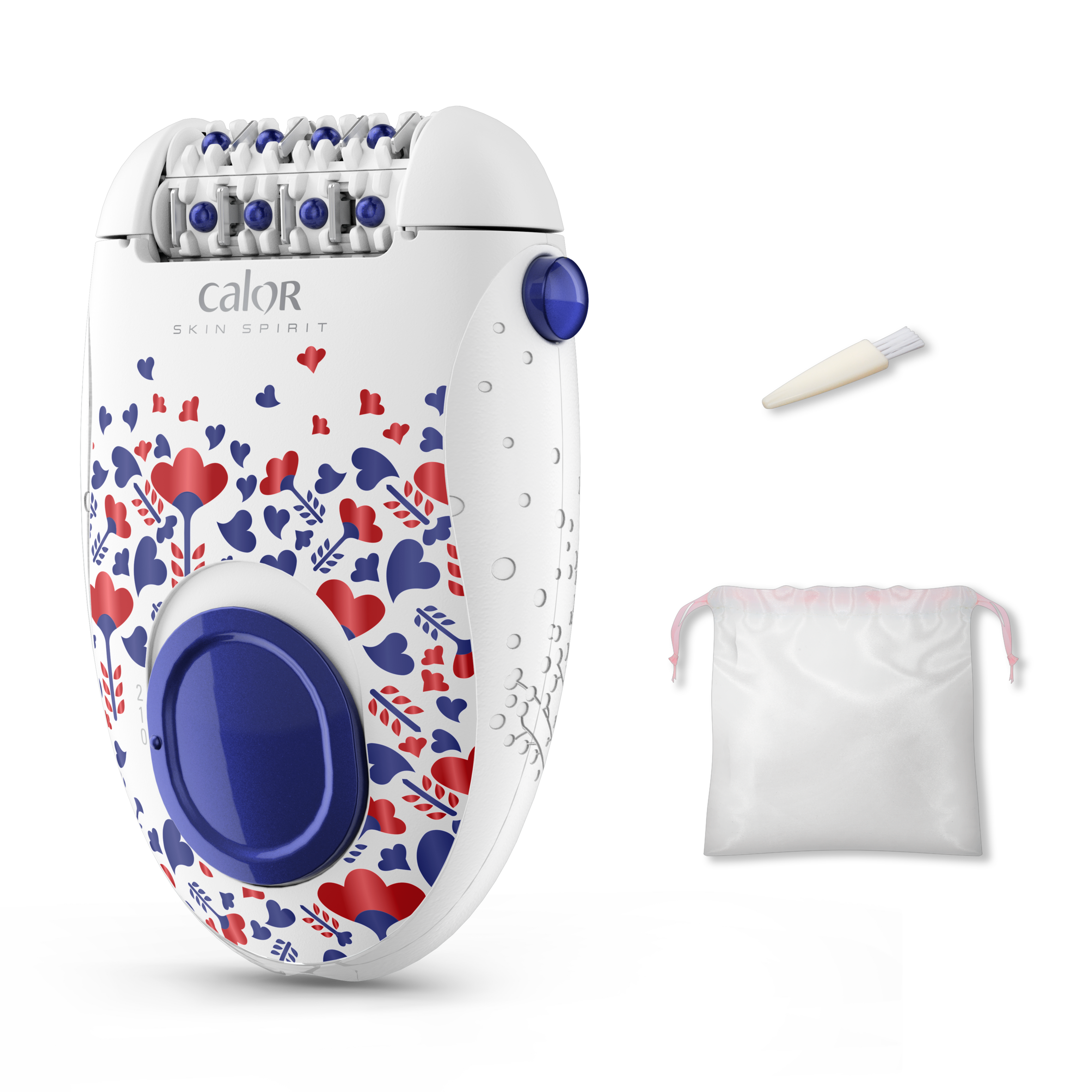 Skin Spirit, Épilateur, Haute Précision, Système de Massage, Ultra Compact, Calor