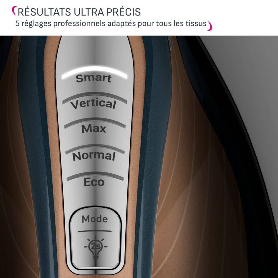 Pro Express Vision Max, Centrale vapeur Haute Pression, 9 bars, 215 g/min