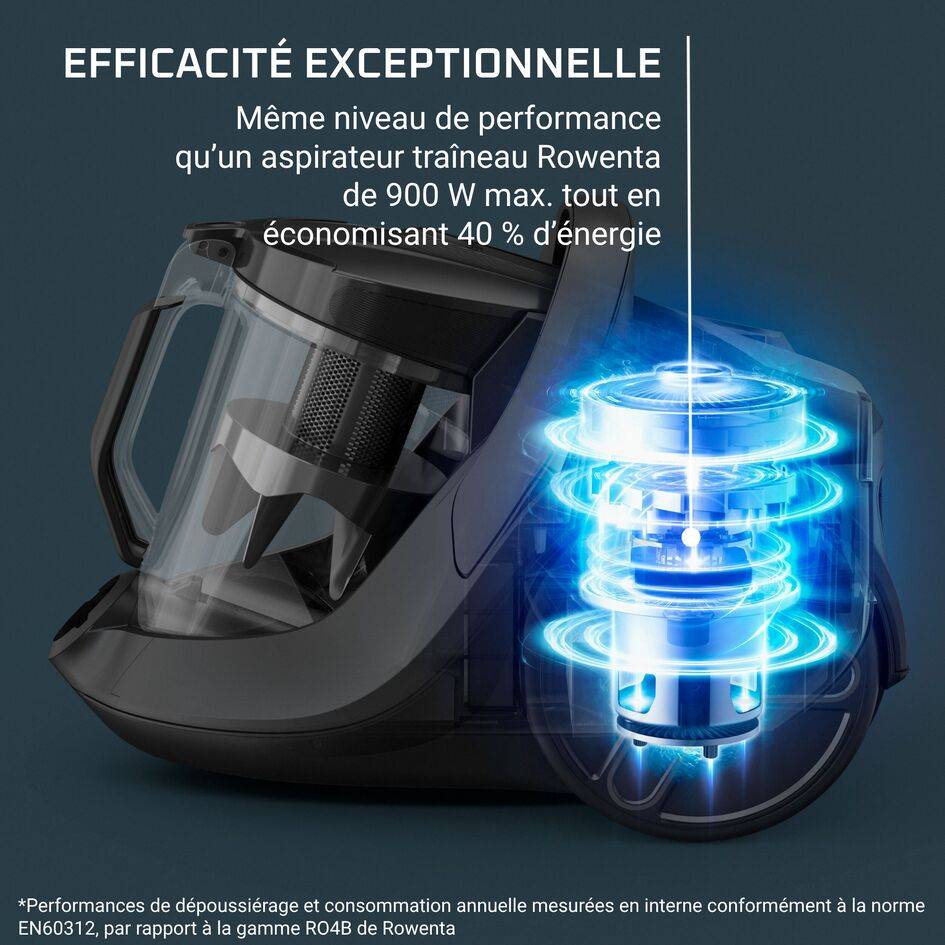 G-Force Cyclonic Silence, Aspirateur Sans Sac, Silencieux RECONDITIONNE