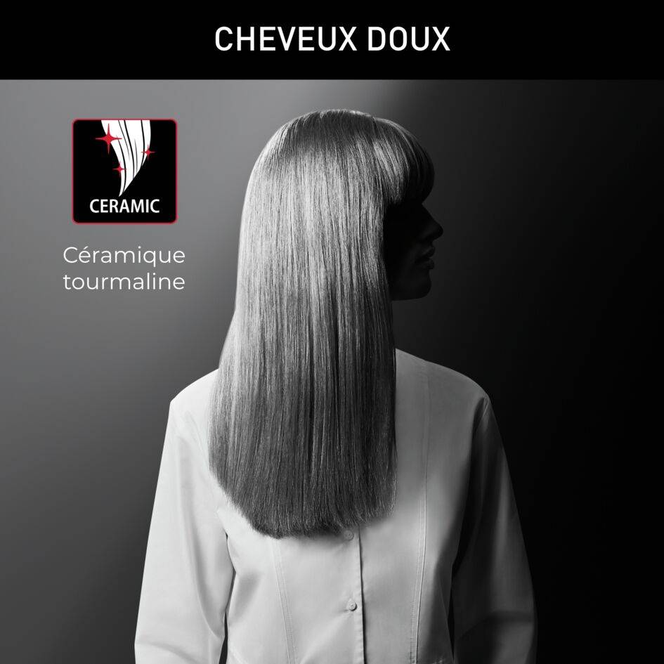 Easyliss, Lisseur, Mono température 200 °C, Revêtement Céramique, 2en1, Calor