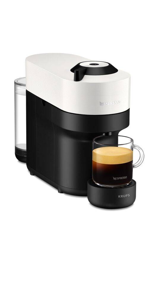 Cafetière à dosette Krups Nespresso Vertuo Pop YY4889FD 1260 W Blanc