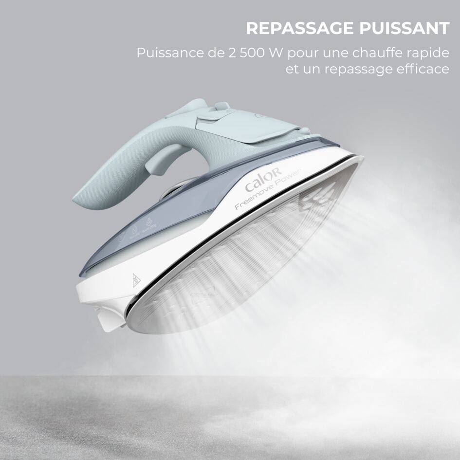 Freemove Power, Fer vapeur sans fil, Puissant et efficace