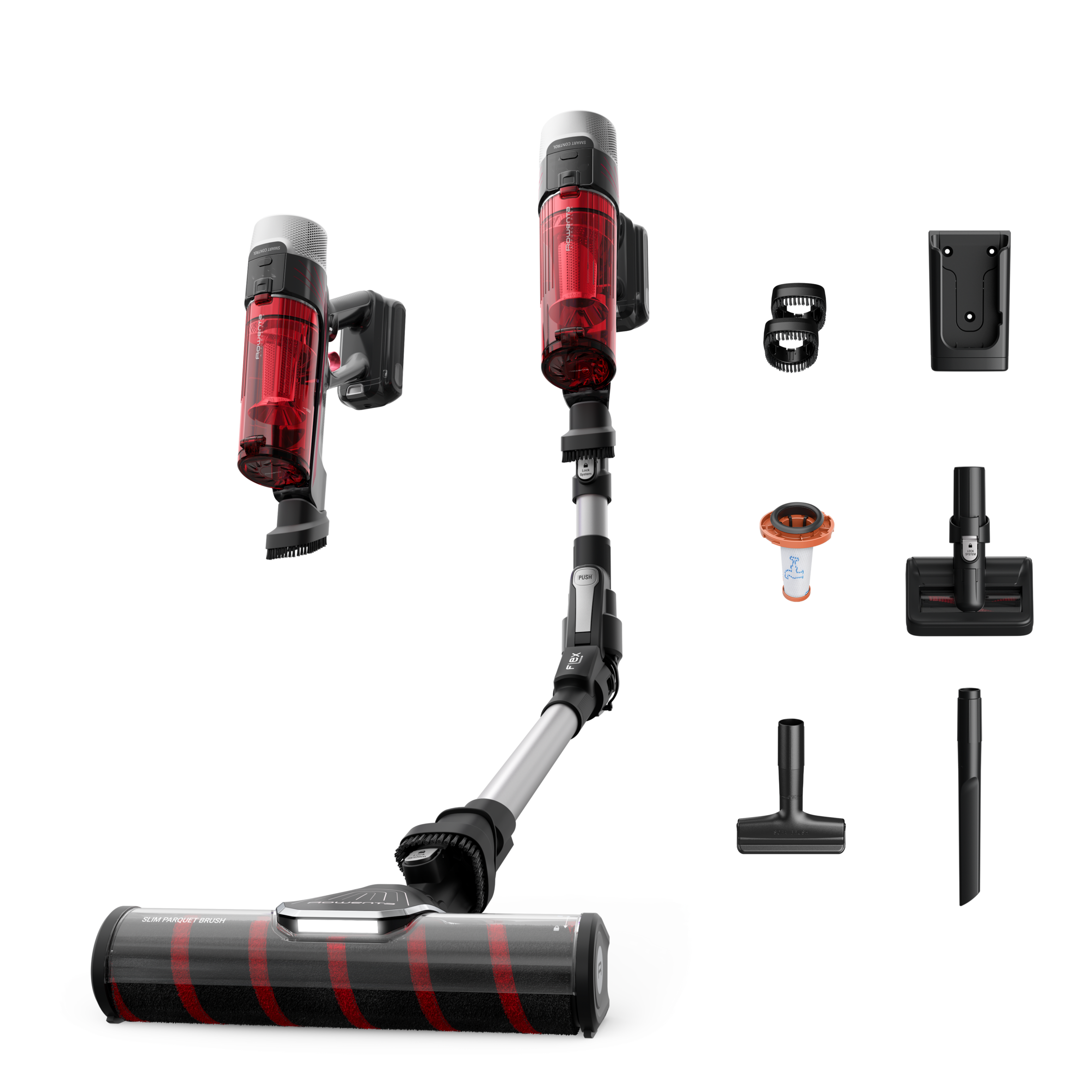 X-Force Flex 9.60, Aspirateur balai sans fil, 100 AW, 45 min, Kit Animal