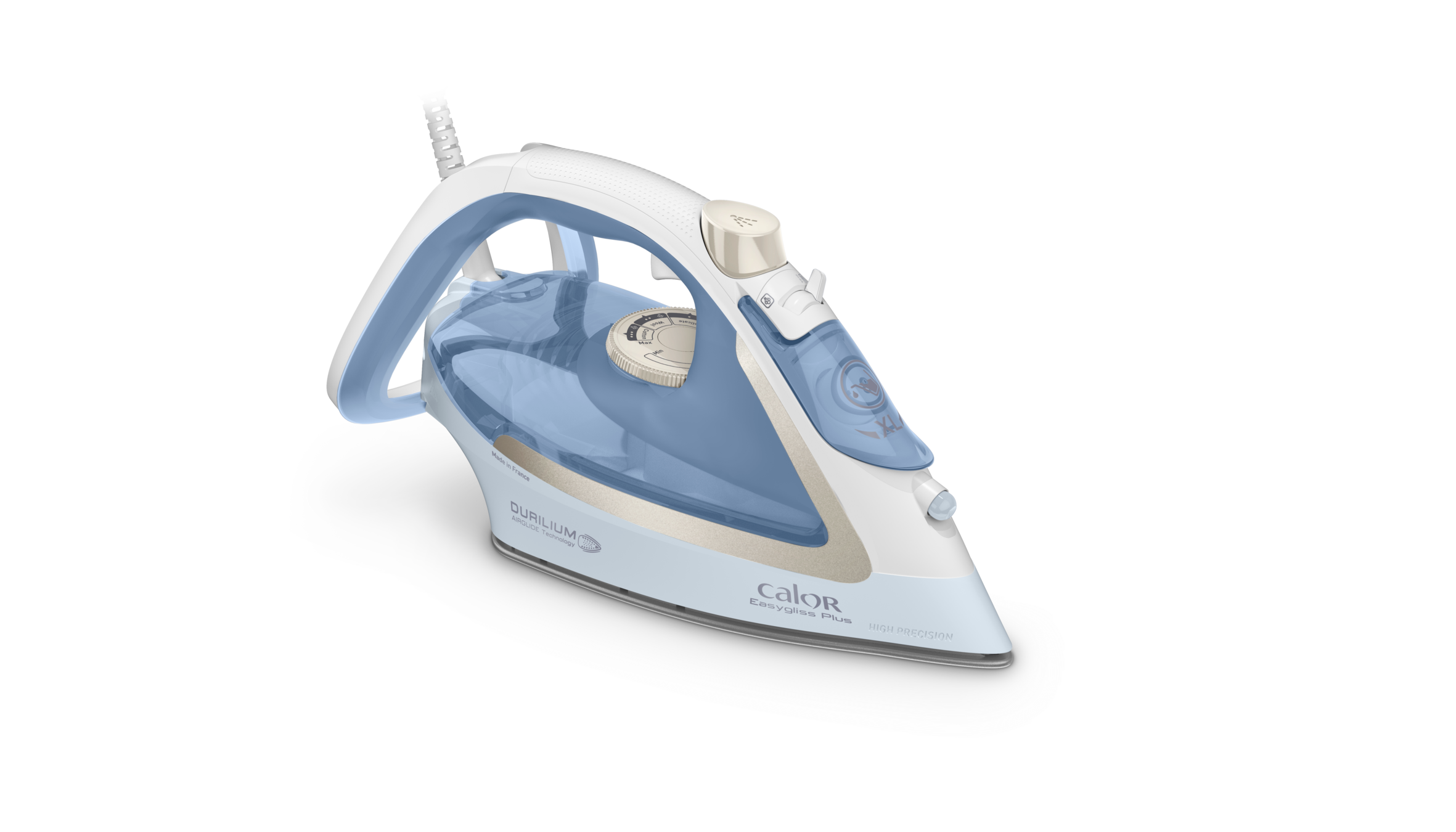 Easygliss Plus, Fer vapeur, 2400 W, 45 g/min, Fabriqué en France