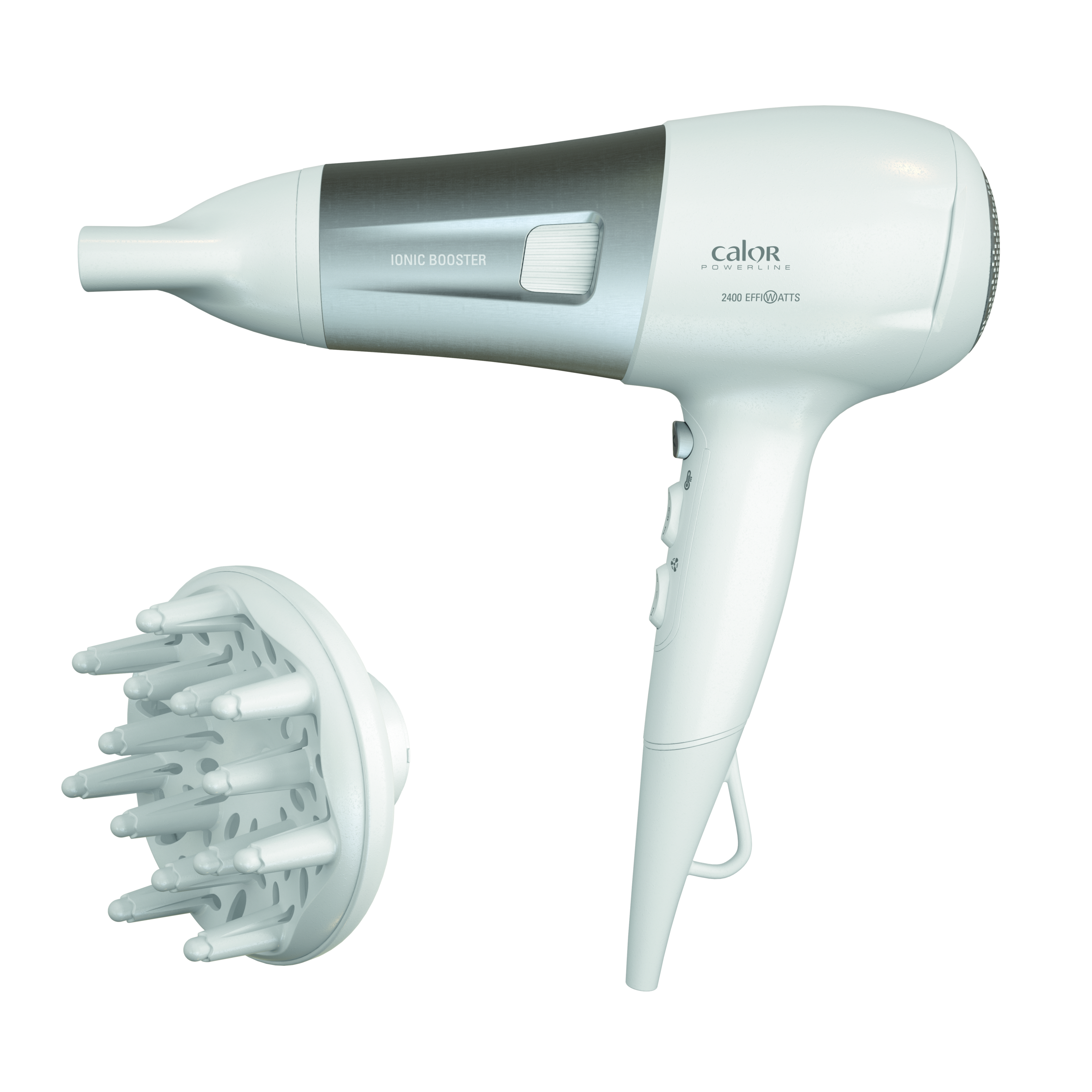 Powerline, Sèche-cheveux, Booster ionique, ThermoControl