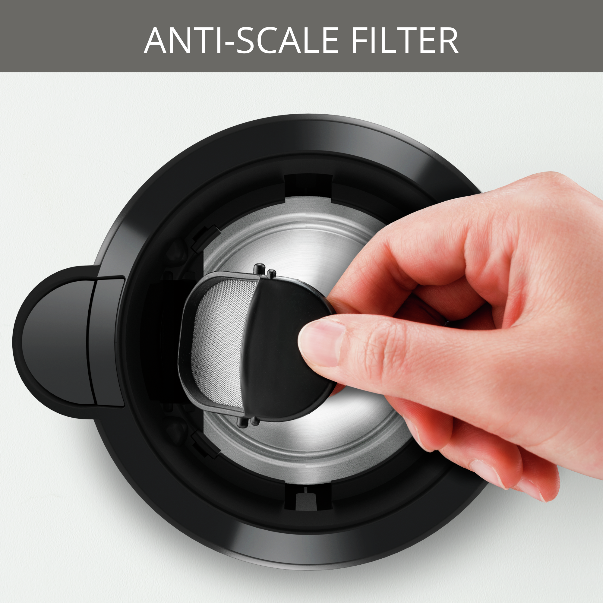 Bouilloire, 1,6L, Noire