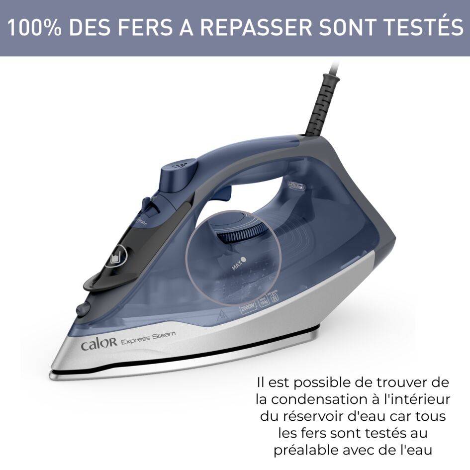 Fer à repasser vapeur Express 2500 W Marine