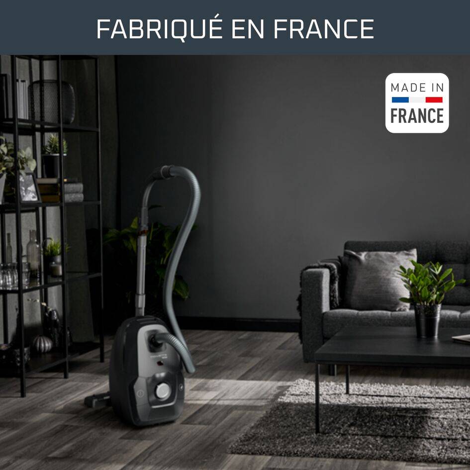 G-FORCE SILENCE Aspirateur Traîneau, 900 W, Silencieux, Filtration HEPA