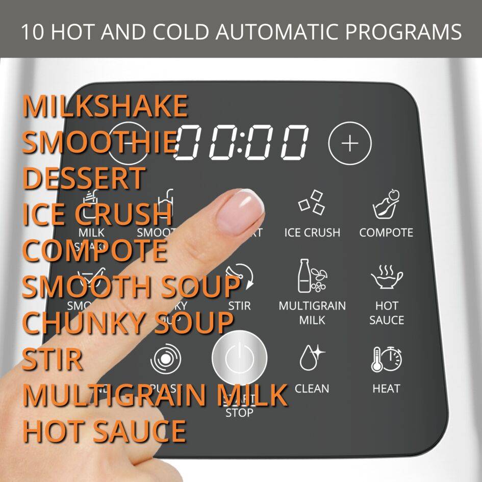 BLENDER PERFECTMIX COOK 1400 W SILVER