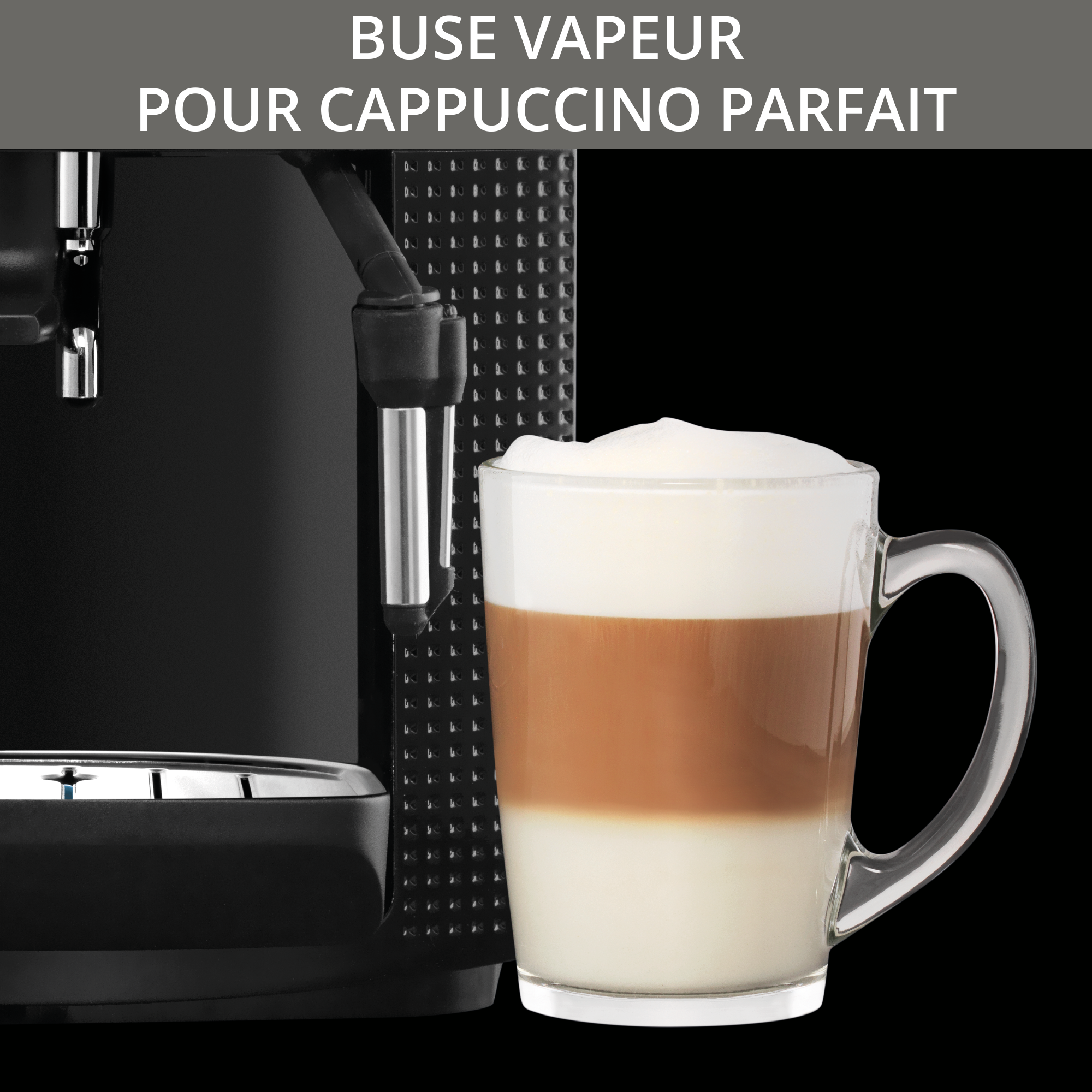 RECONDITIONNÉ Essential, Machine à café à grain, 3 boissons 