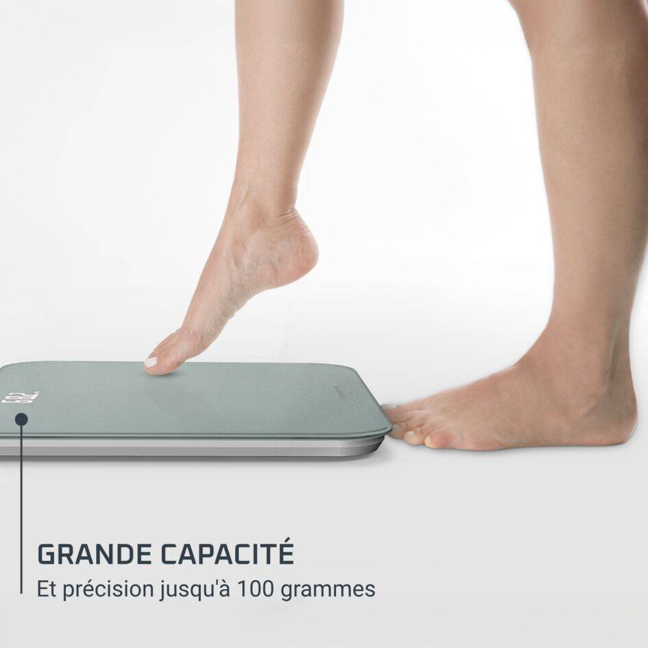 Classic 2.0, Pèse-personne, Écran invisible facile à lire, Capacité de 180 kg