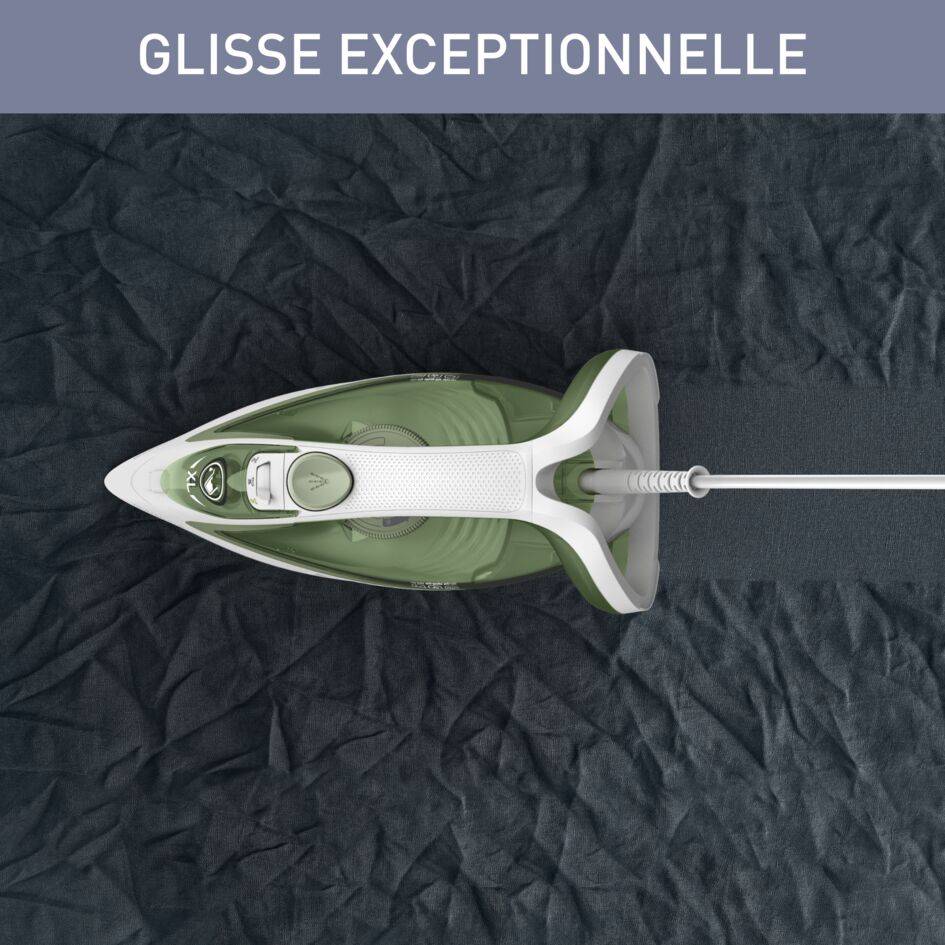 Easygliss ECO, Fer à Repasser Vapeur, 50&nbsp;g/min, Jusqu'à 30&nbsp;% d'économie d'énergie, Calor