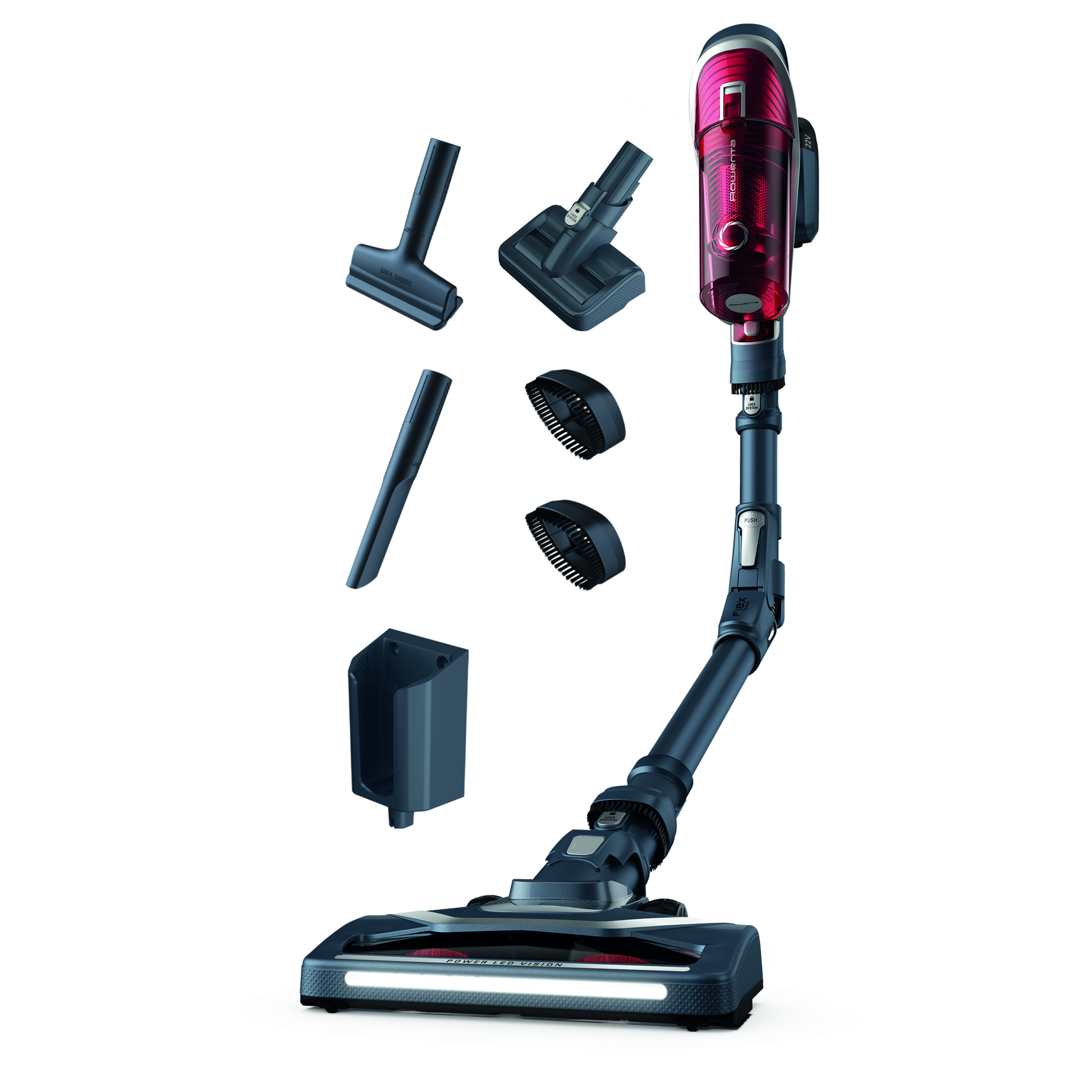 RECONDITIONNÉ X Force Flex 8.60, Aspirateur balai sans fil, 43AW, 45min, poils d'animaux