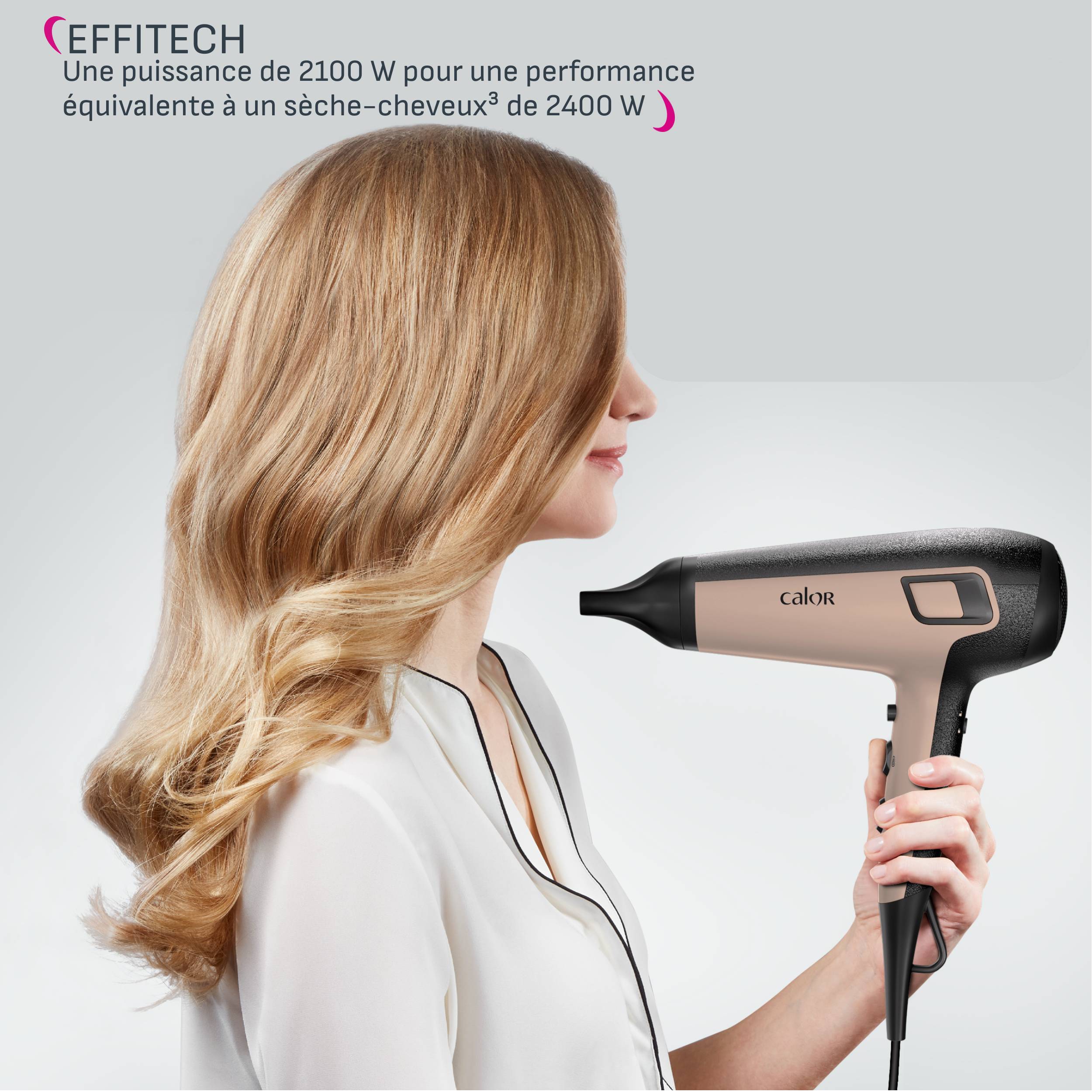 Renew, Sèche-cheveux, Écoénergétique, Haute performance, Capteur intelligent