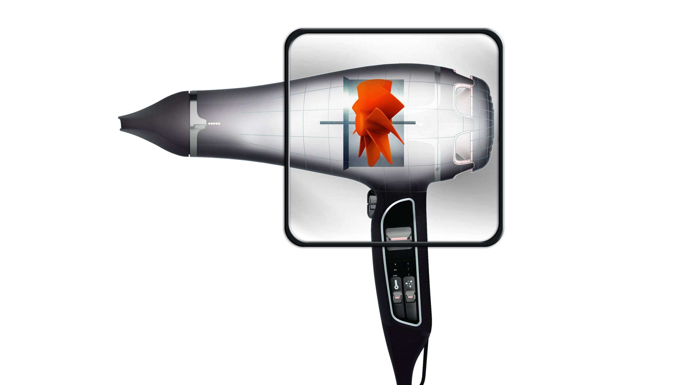 SÈCHE CHEVEUX SILENCE SENSOR INIFI PRO