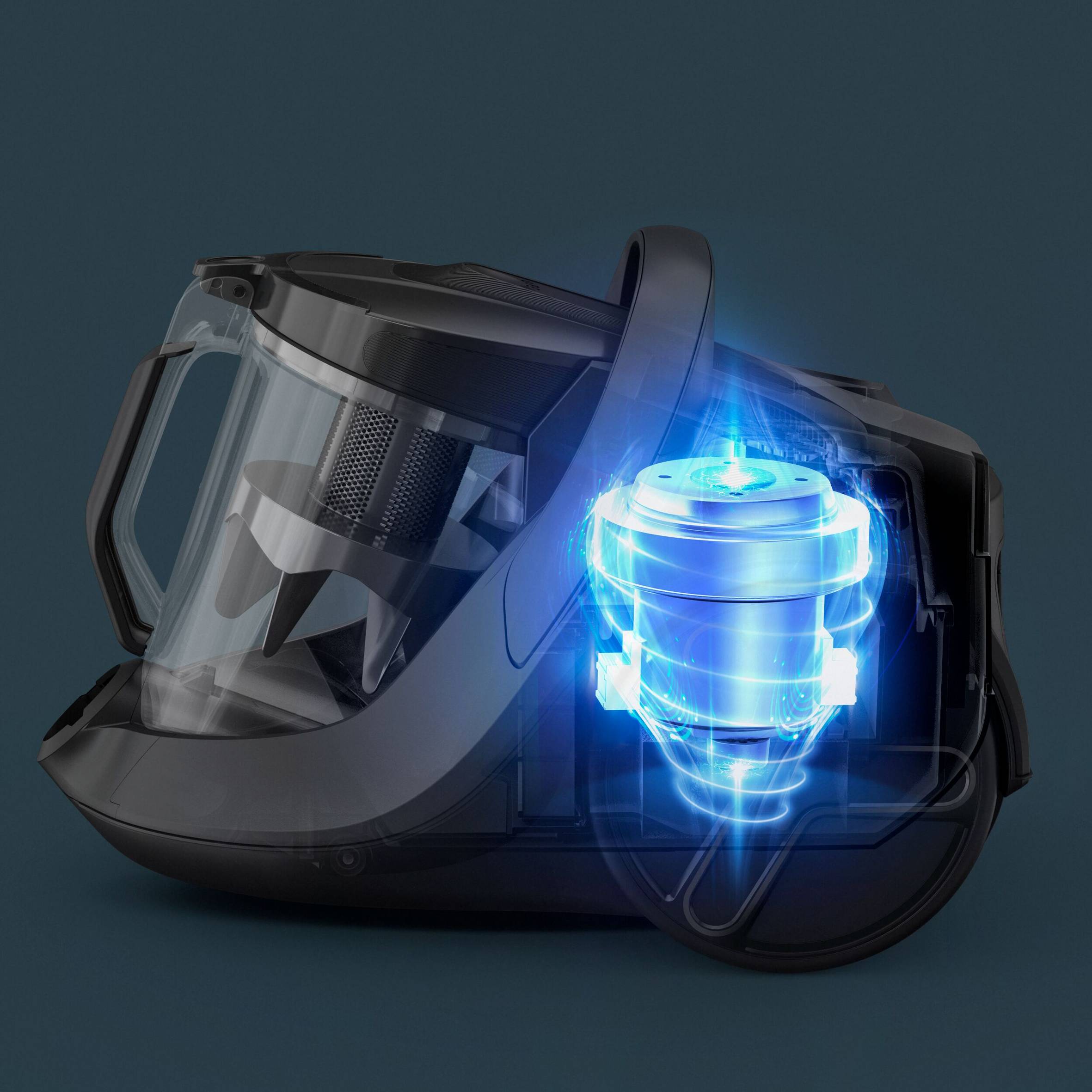 Green Force Cyclonic Max, Aspirateur sans sac, 900W max, Eco-conçu