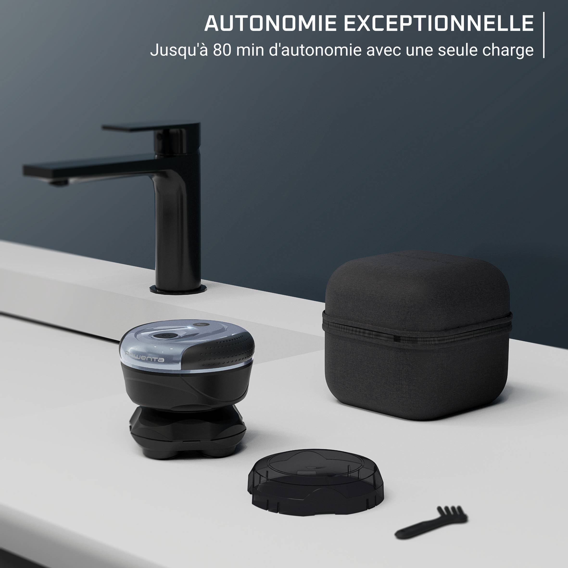 GentleBald, Rasoir tête, 5 têtes de rasage, Lames revêtement Titanium