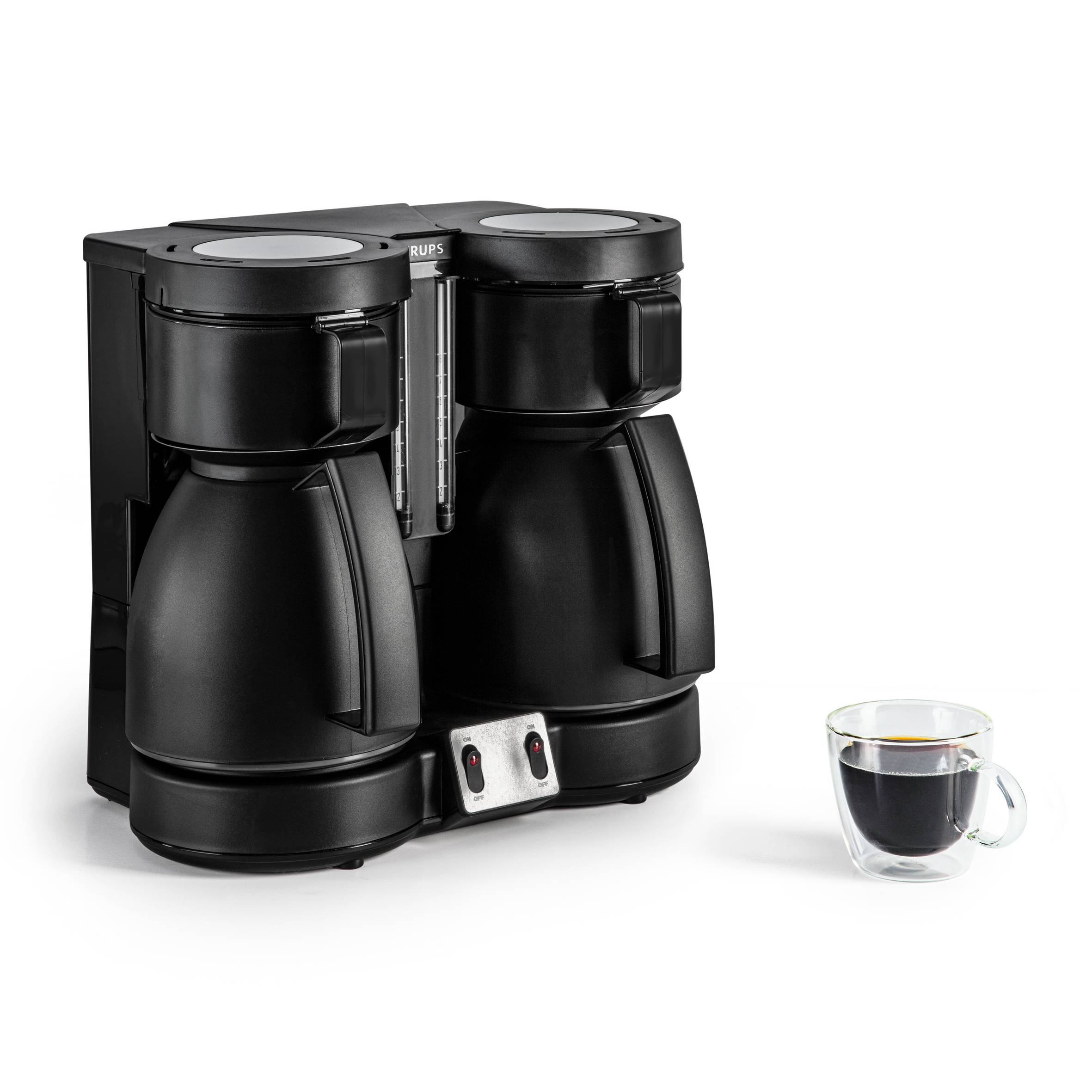Cafetière Krups isotherme double préparation Duothek