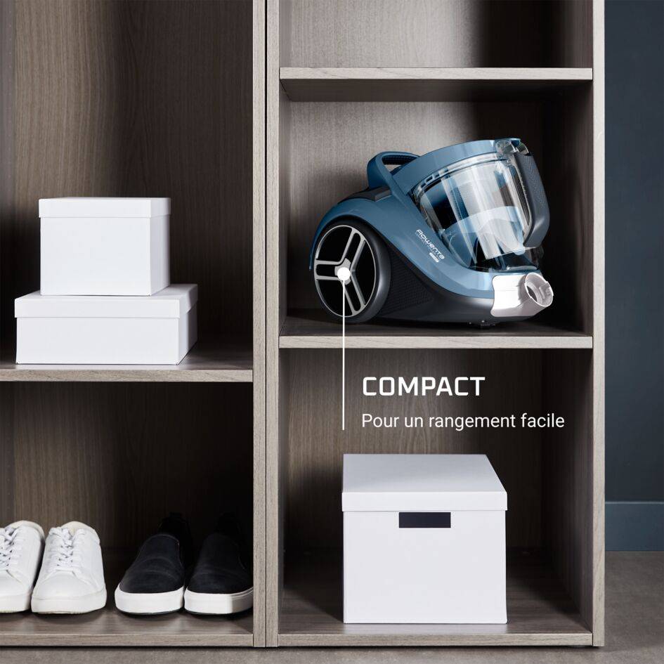 Compact Power Cyclonic XXL, Aspirateur sans sac, 900W, 2,5L