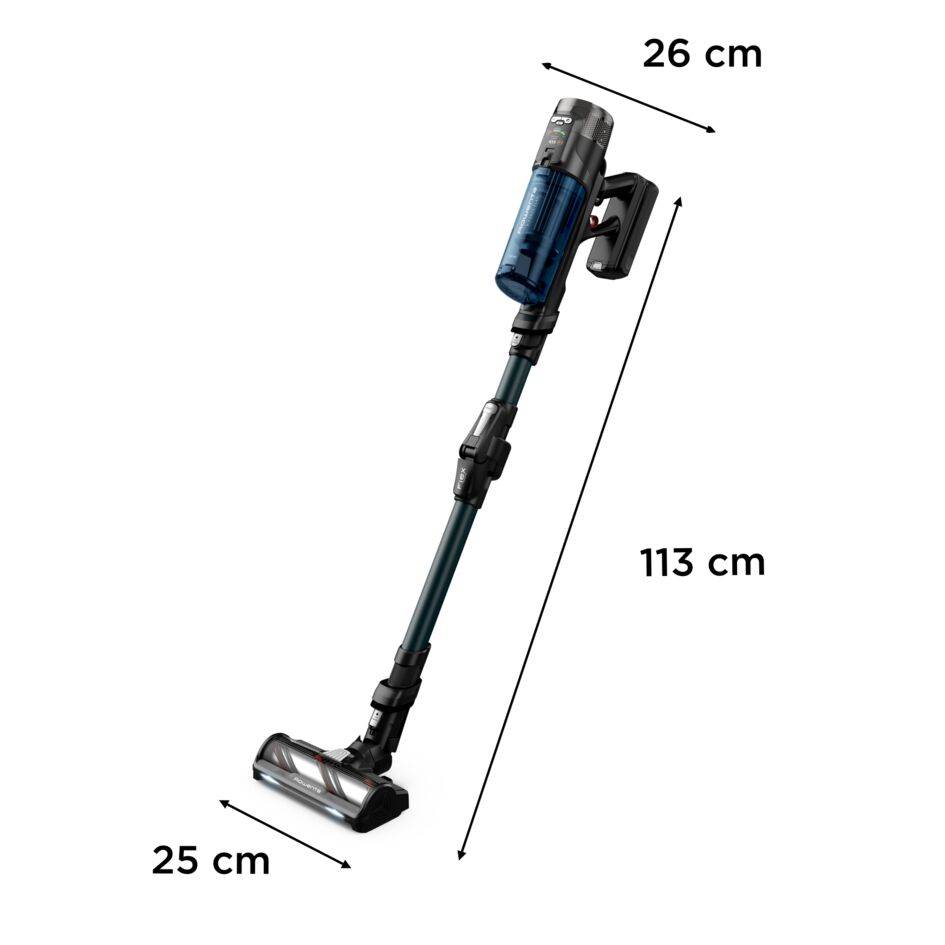 X-Force Flex 13.60 Aqua, Aspirateur balai sans fil, 150 AW, 60 min, Tête Lavante
