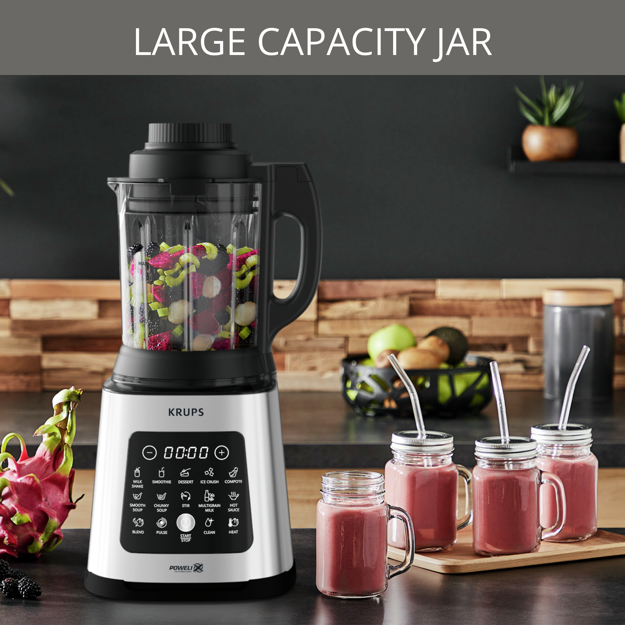 BLENDER PERFECTMIX COOK 1400 W SILVER