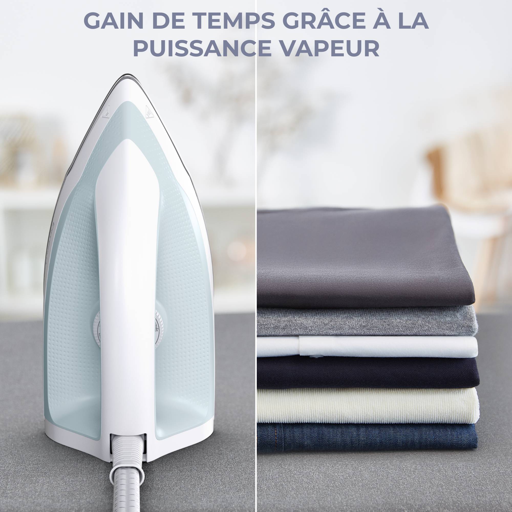Express Optimal, centrale vapeur, 6 bars, 120g/min, fonction pressing 320 g/min