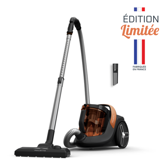 Green Force Cyclonic Max, Aspirateur sans sac, 900W max, Eco-conçu