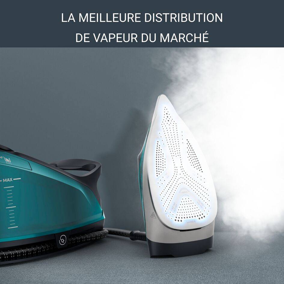Compact Steam Pro, Haute pression 6,3 bars, Fonction pressing 325g/min
