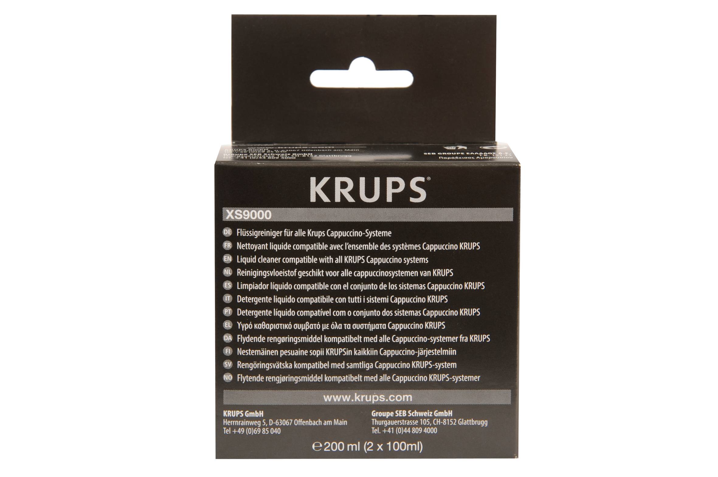 Nettoyant liquide pour système cappuccino XS900010