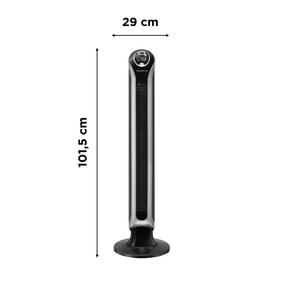Eole Infinite, Ventilateur colonne, 3 vitesses, silencieux 43dB, télécommande