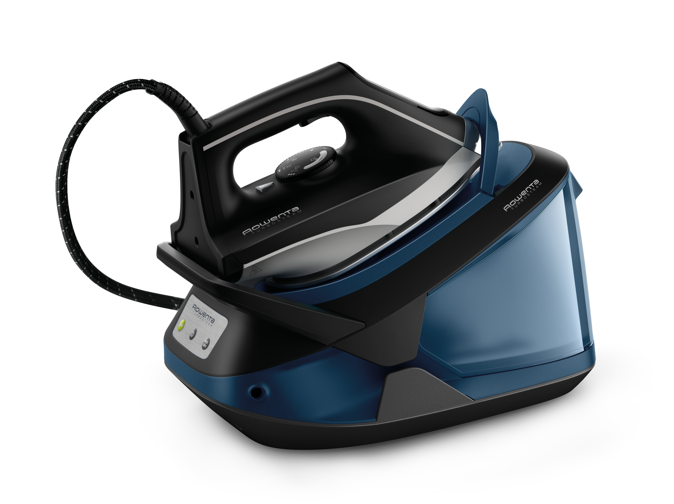 TURBOSTEAM 6.5 BARS NOIR ET BLEU FONCE