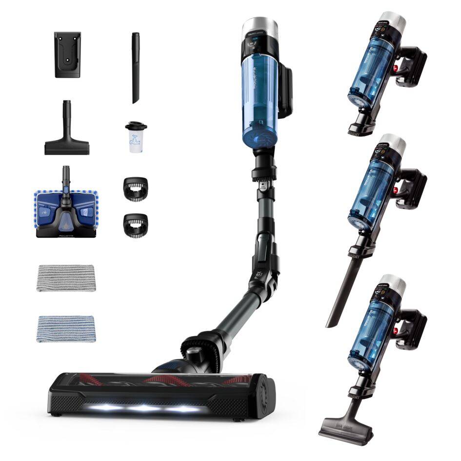 X-Force FleX 9.60, Aspirateur balai laveur sans fil, Multifonction, Modèle Aqua