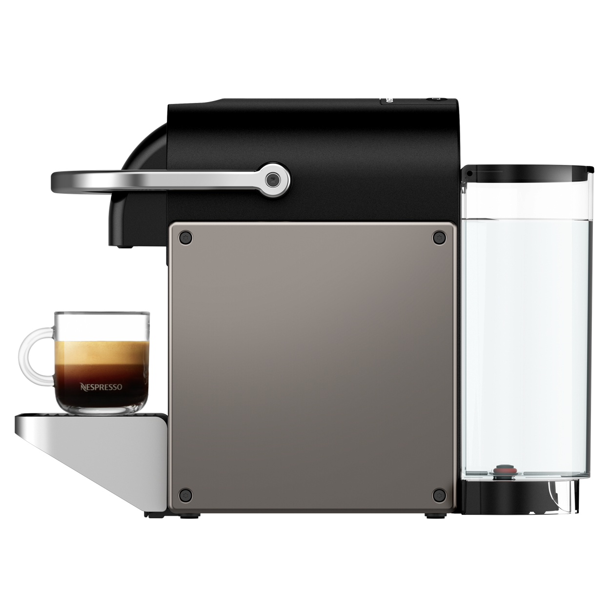 Nespresso Pixie Redesign by Krups, Titane