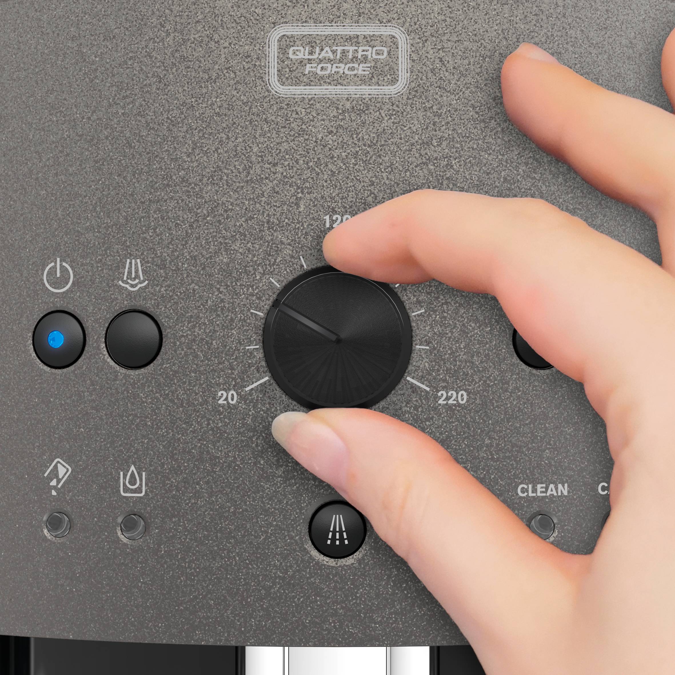 Arabica manuelle ivoire et gris