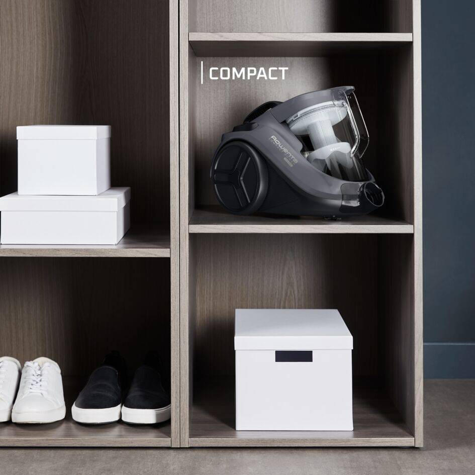 Compact Power Cyclonic, Aspirateur sans sac, 750W, Compact, Haute filtration