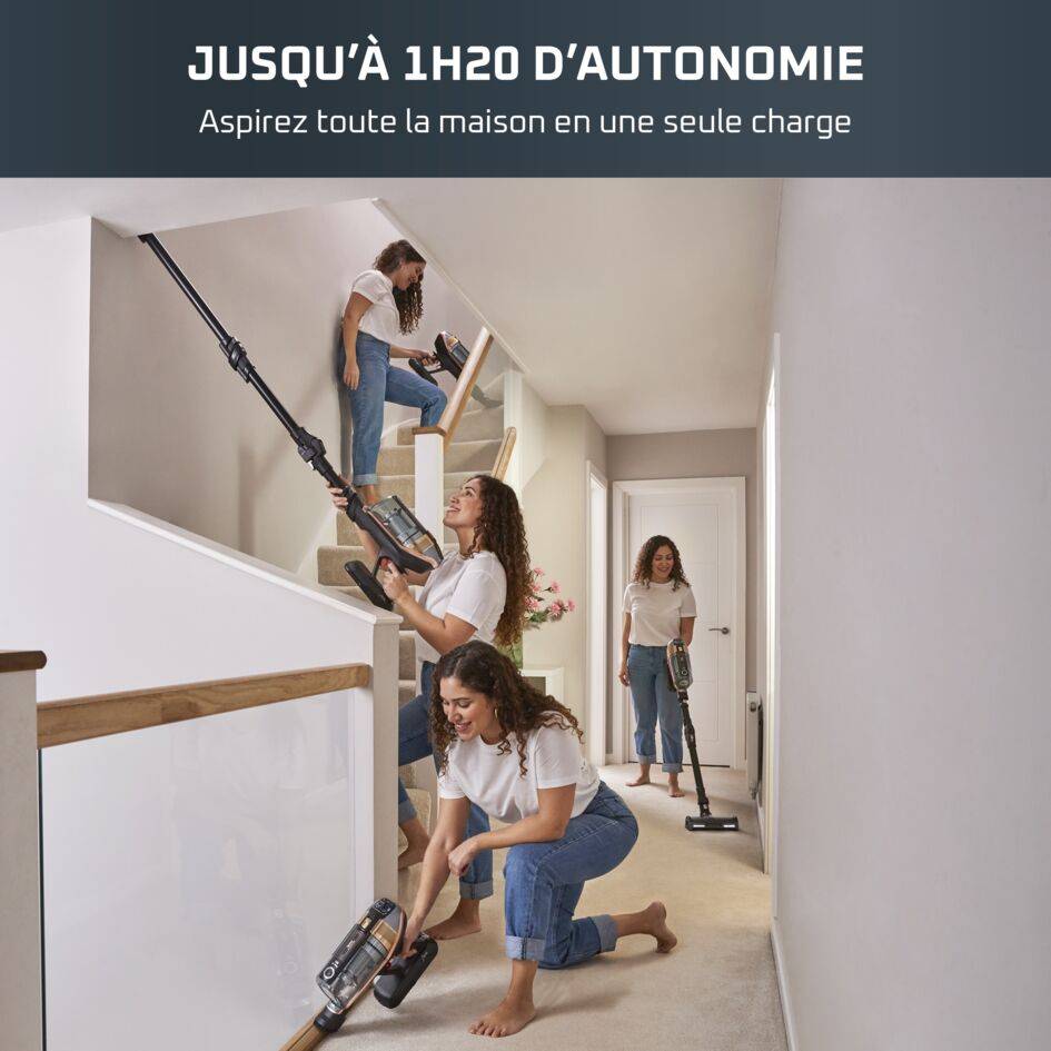 X-Force Flex 15.60, Aspirateur balai sans fil, 230AW, 80min, Animal