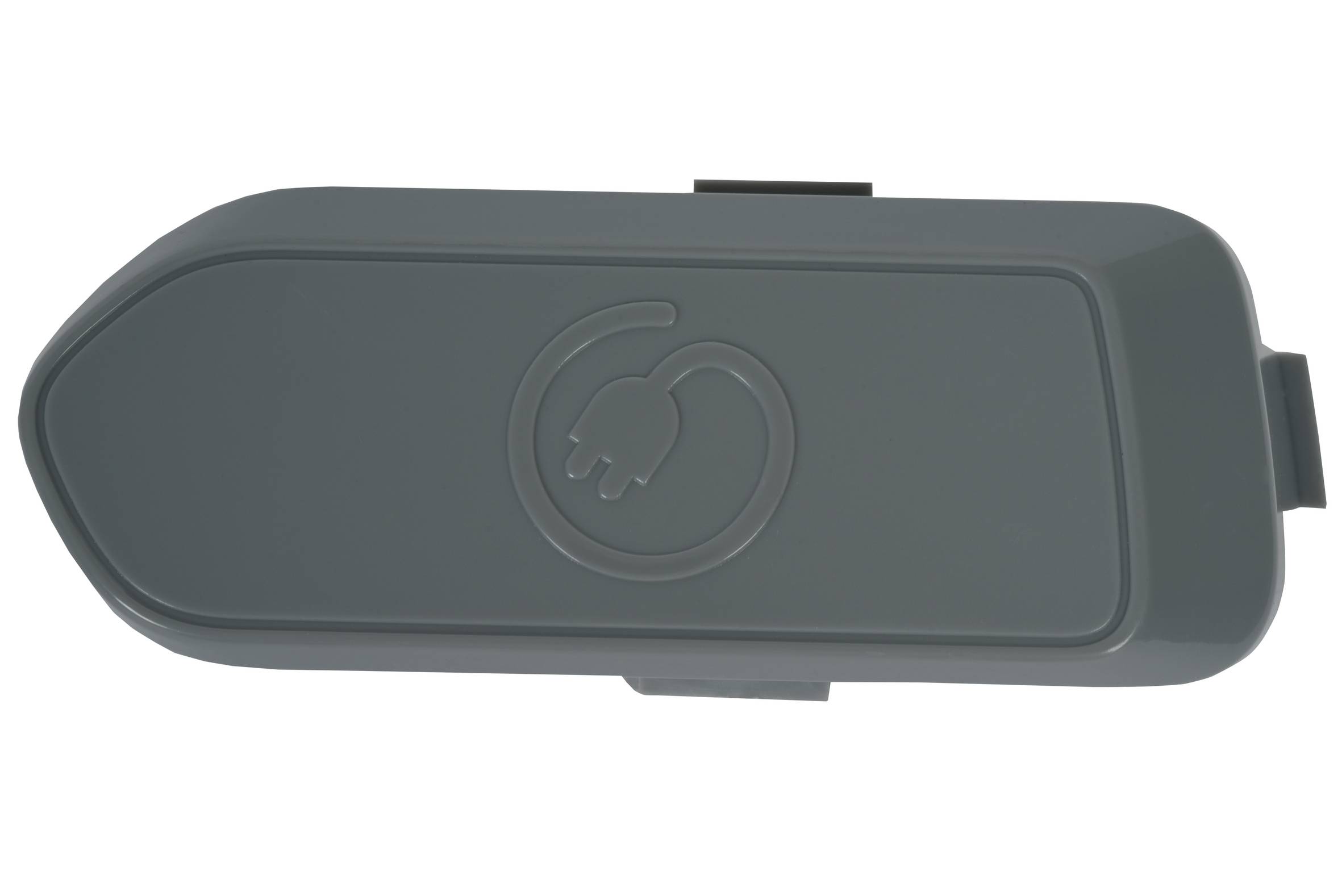 Pédale d'aspirateur grise et ses 2 ressorts RS-2230002012