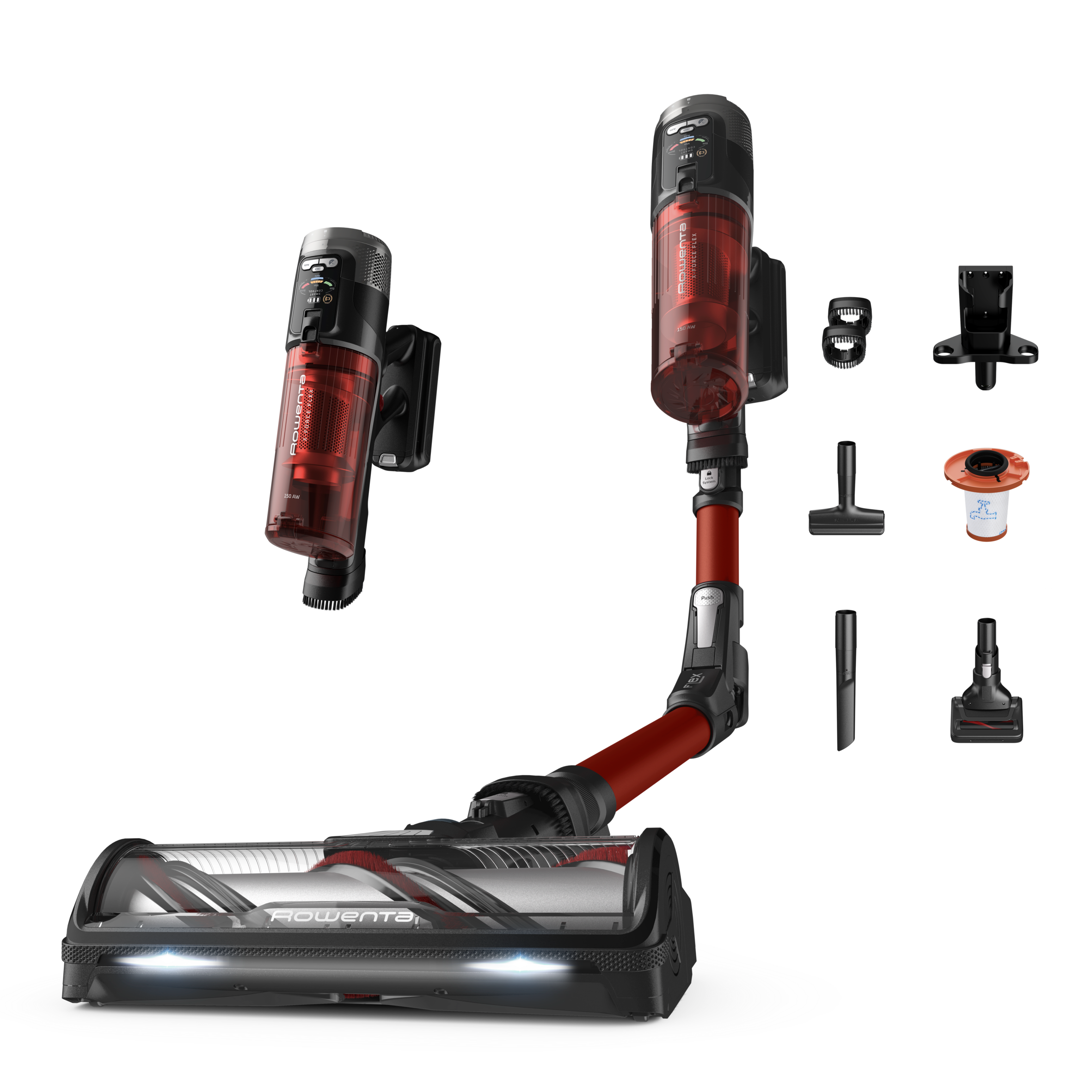 X-Force Flex 13.60, Aspirateur balai sans fil, 150 AW, 60 min, Animaux