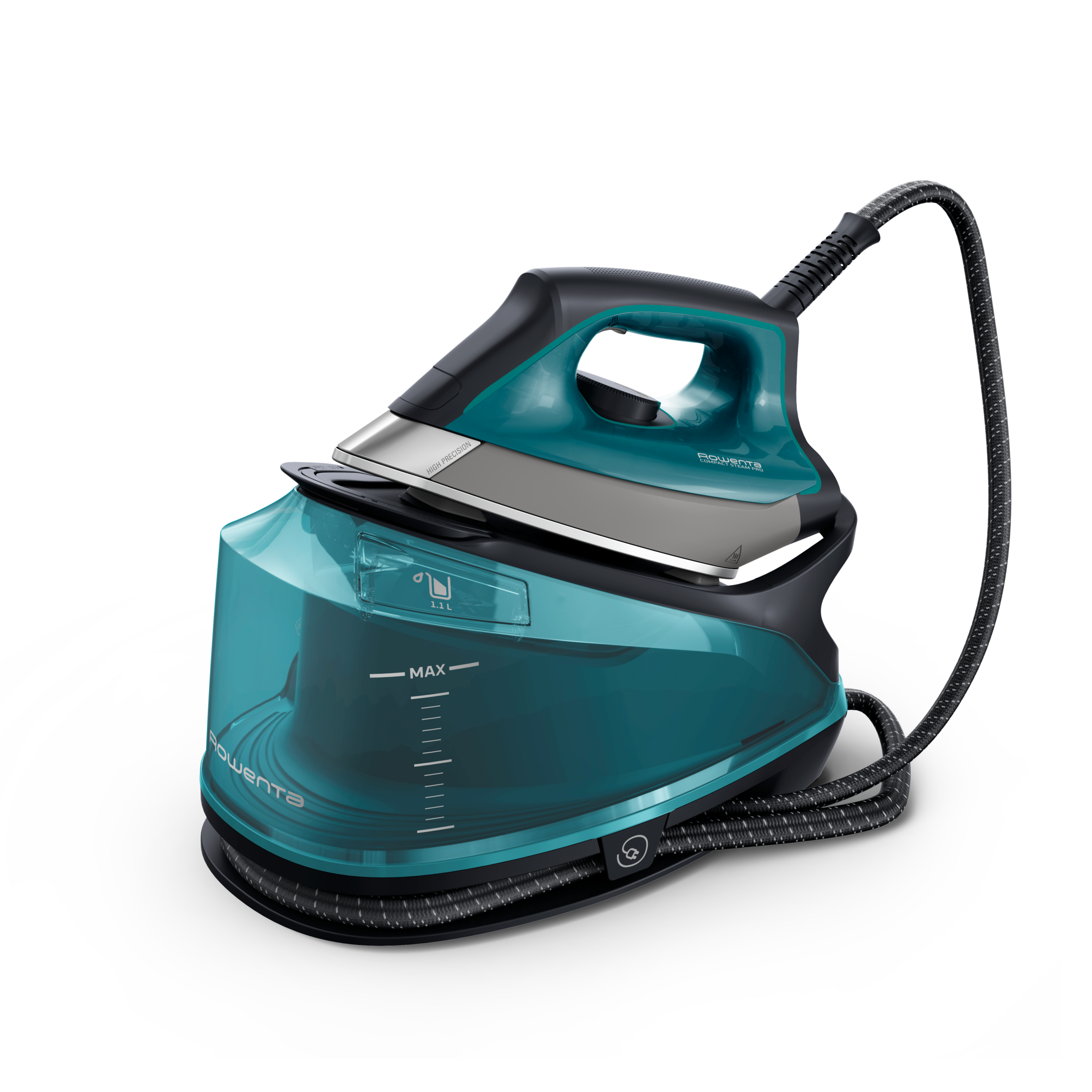 Compact Steam Pro, Haute pression 6,3 bars, Fonction pressing 325g/min